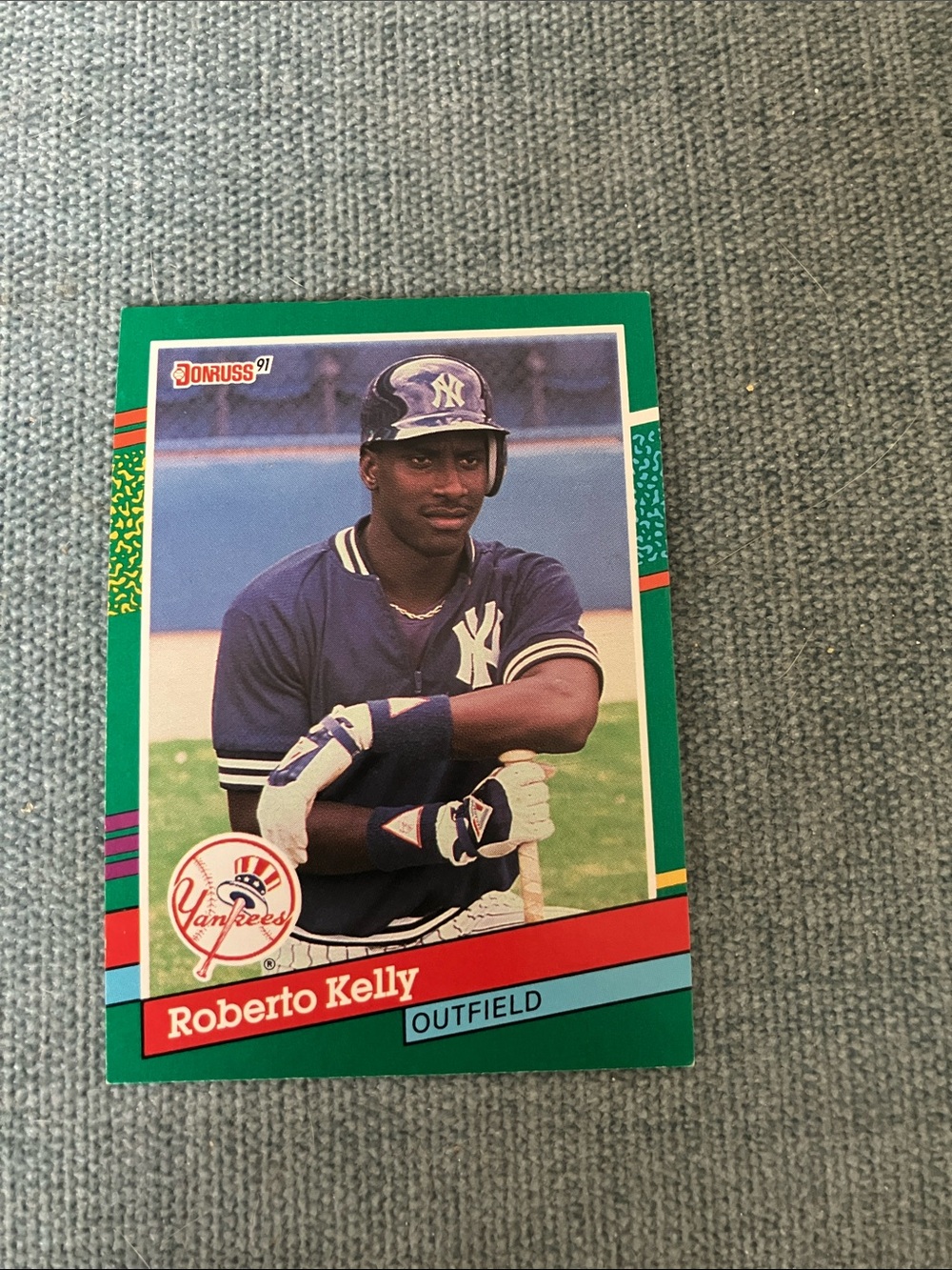 1991 Donruss New York Yankees Baseball Card Trading Card